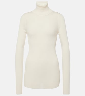 Top de cuello alto acanalado de algodón | Tod's