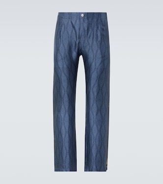 Gerade Hose aus Seide | Etro
