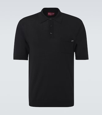 Polohemd aus Wolle | Gucci