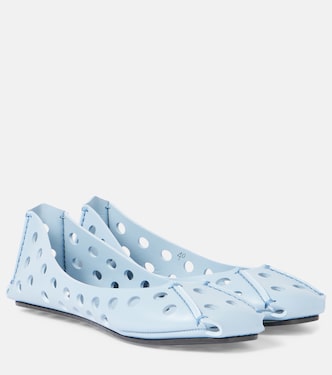 Ballerines Perfo en cuir | Alaïa