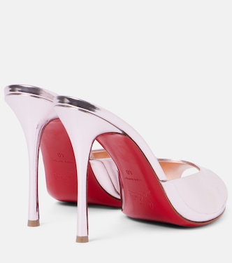 Me Dolly 100 mirrored leather mules | Christian Louboutin