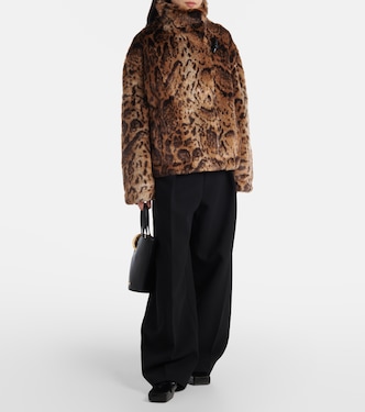 Fernando leopard-print faux fur jacket | Jacquemus