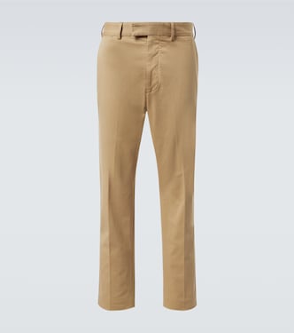 Pantalones chinos de sarga de algodón | Tom Ford