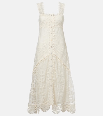 Maxikleid aus Guipure-Spitze | Farm Rio