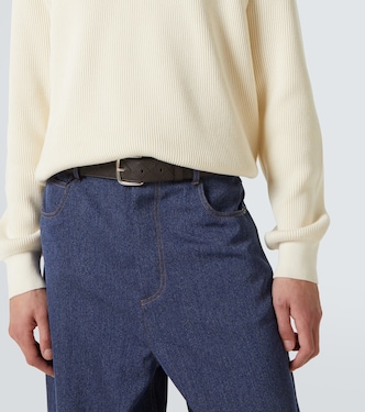 Ceinture en cuir Intrecciato | Bottega Veneta