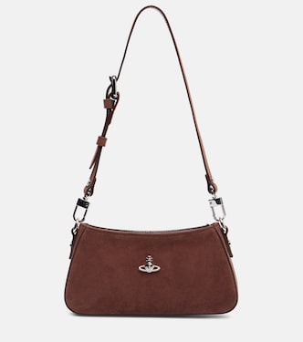 Tasha Mini suede shoulder bag | Vivienne Westwood