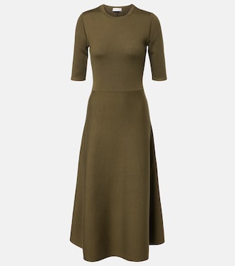 Midikleid aus Wolle, Kaschmir und Seide | Gabriela Hearst
