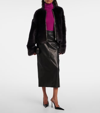 Jacke Dianne aus Shearling | Nour Hammour