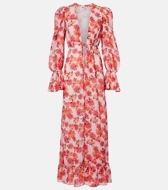 Robe de plage Berta à fleurs | Bananhot