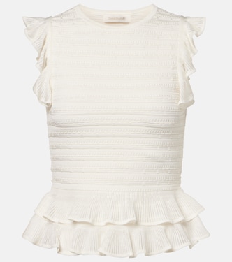 Luna ruffled top | Zimmermann