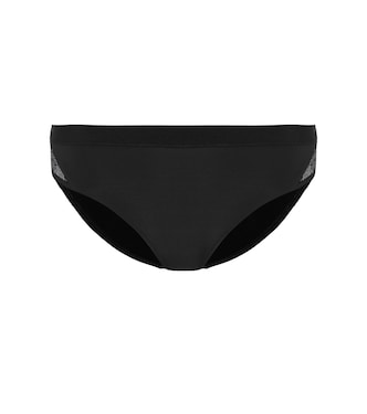 Mesh-trimmed bikini bottoms | Stella McCartney