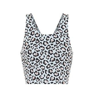 Top sportivo in jacquard leopardato | The Upside