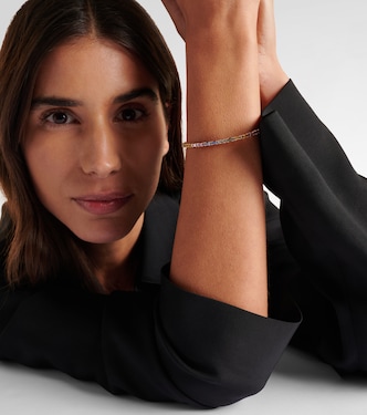 Bracelet Pastel Fireworks en or rose 18 ct, diamants et saphirs | Suzanne Kalan