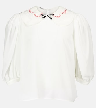Top aus Seide | Miu Miu