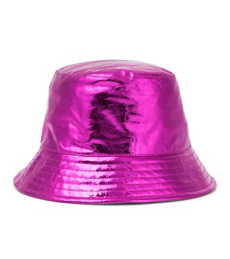 Cappello da pescatore in pelle metallizzata | Isabel Marant