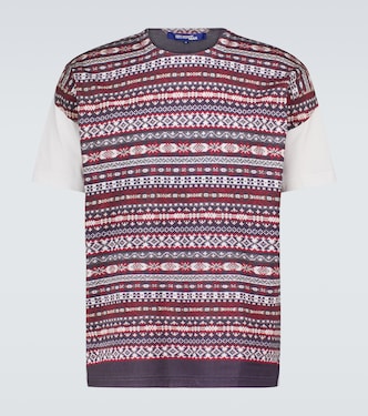 T-shirt in cotone con stampa | Junya Watanabe