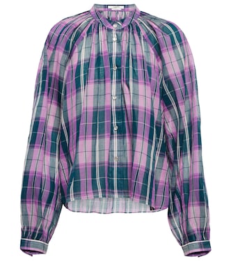 Camicia Blandine in cotone a quadri | Marant Etoile