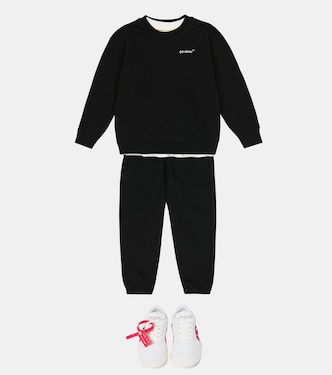 Pantalones en jersey de algodón | Off-White Kids