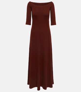 Maxikleid aus Wolle und Kaschmir | Chloé