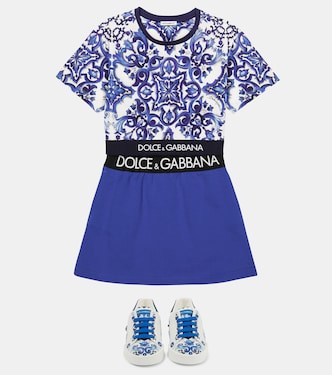 Rock aus Baumwoll-Jersey | Dolce&Gabbana Kids