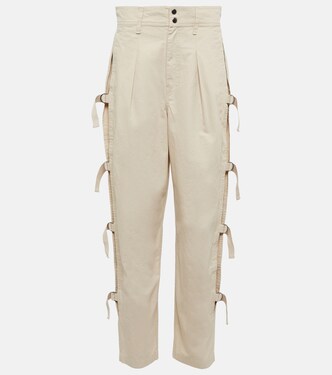 Pantalones tapered Keowina de algodón | Marant Etoile