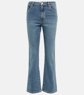 Jeans rectos Duke Denim de tiro medio | Joseph