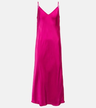 Poppy slip midi dress | Velvet