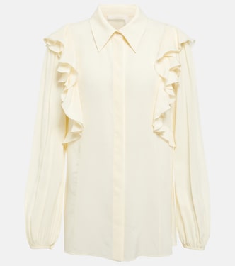 Blusa in seta con volant | Chloé