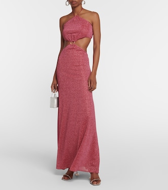 Lumière O-Gem cutout maxi dress | Oséree