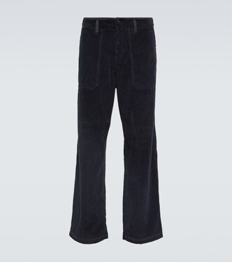 Pantalon droit en velours côtelé | Stone Island