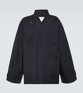 Wool and cotton jacket | Bottega Veneta