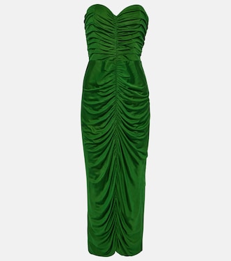 Vestido bustier midi Aveline de jersey | Costarellos