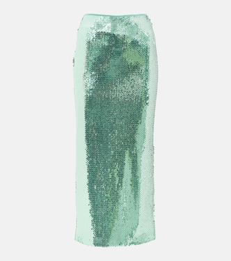 Sequined midi skirt | David Koma