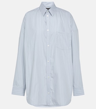 Chemise rayée en coton  | Balenciaga