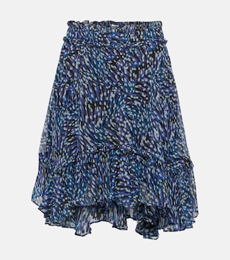 Minifalda Viera asimétrica estampada | Marant Etoile