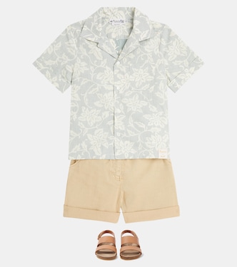 Camisa Steve de algodón floral | Bonpoint