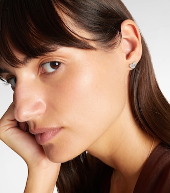 You're Making Me Blush 10kt gold earrings with diamonds | Stone and Strand