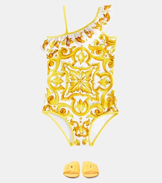 Maillot de bain Majolica | Dolce&Gabbana Kids