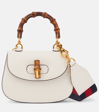 Gucci Bamboo 1947 Mini leather shoulder bag | Gucci