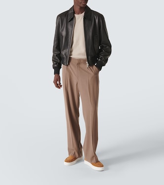 Loafers Paqueboat aus Veloursleder | Christian Louboutin