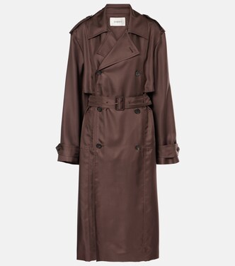 Trenchcoat aus Seide | Saint Laurent