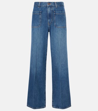Cropped wide-leg jeans | Chloé
