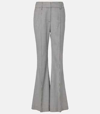 Rhein houndstooth wool flared pants | Gabriela Hearst