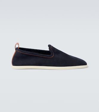 Slip-Ons Venice Walk aus Veloursleder | Loro Piana