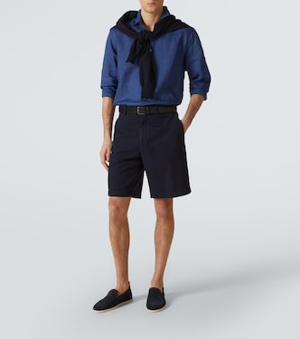 Slip-Ons Venice Walk aus Veloursleder | Loro Piana