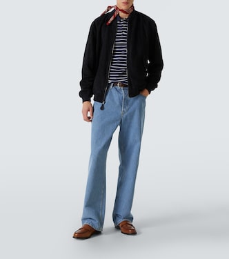 Bomber in suede con logo | Polo Ralph Lauren