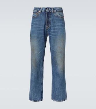 Distressed Wide-Leg Jeans Third Cut | Our Legacy
