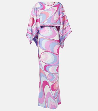 Maxikleid Iride aus Seiden-Twill | Pucci