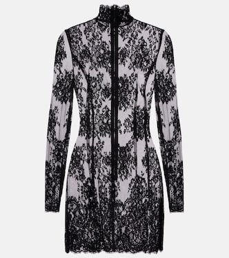 Minikleid Cord aus Spitze | Dolce&Gabbana