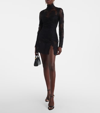 Minikleid Cord aus Spitze | Dolce&Gabbana